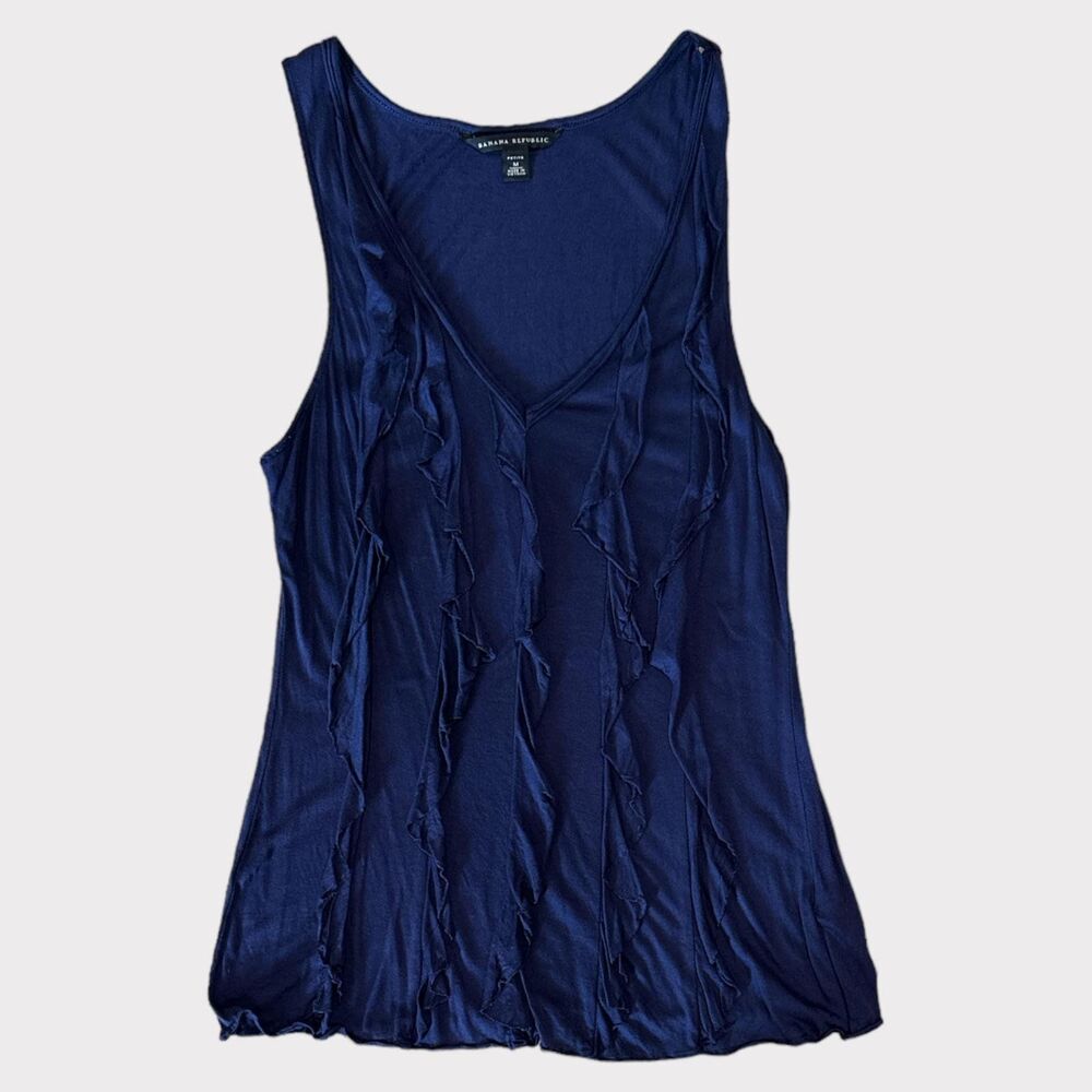 Banana Republic Tank Top Blouse SZ Petite M EUC